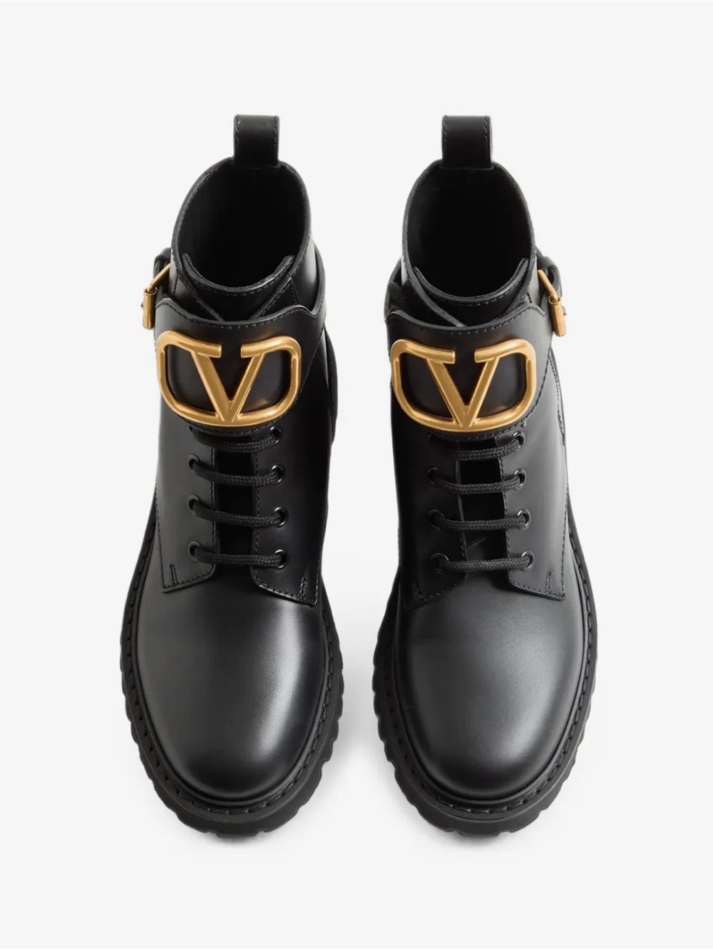 Valentino VLogo Signature Combat Boots